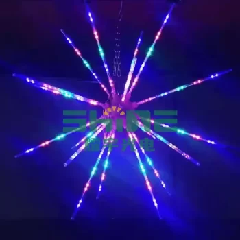 Holiday Decoration Fireworks Light Digital Fireworks Ball Decoration Light New Model LED Christmas Iron Low MOQ Snow 80 IP65 3.5