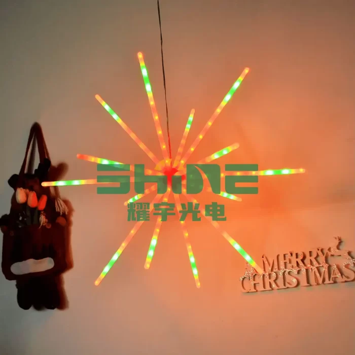 Shine smart home lights led firework lights outdoor led lamp Smart control lamp flashing starburst light luces de Navidad