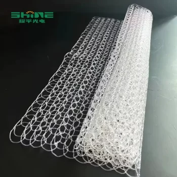 Christmas Decoration Outdoor Motif Light Material Use UV Resistance 1*10m Regular Aperture 6cm PVC Mesh Carpet Net1