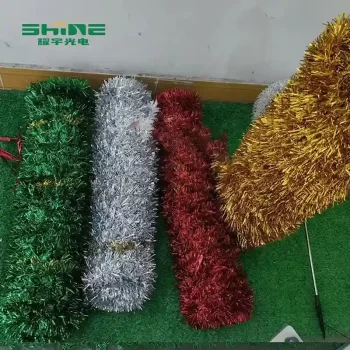 New Products Decoration Christmas Tree Outdoor Decoration Christmas Display Material PVC Tinsel Blanket Carpet1