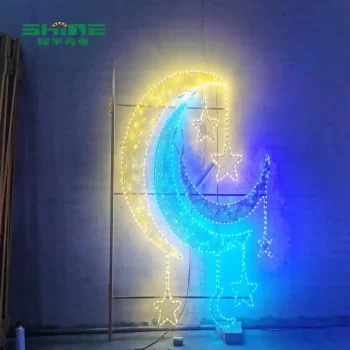 2D motif light -Moon motif light1