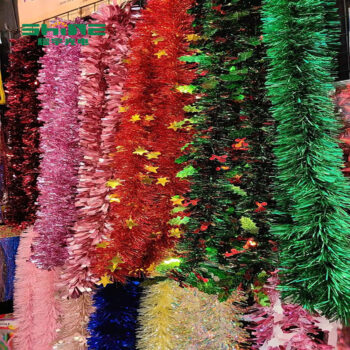 PVC tinsel decoration surface1