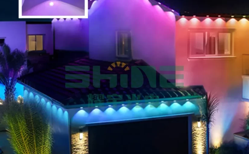 LED Eaves Light | IP68 Waterproof RGBCW | Factory Direct Sale