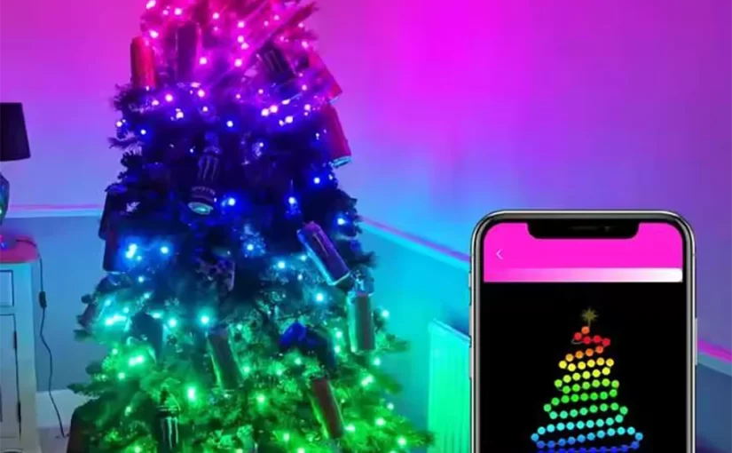 Xmas String Lights – Smart RGB LED Holiday Lights