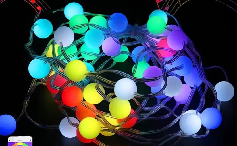 Smart String Lights – Remote & App Controlled RGB Light Chains