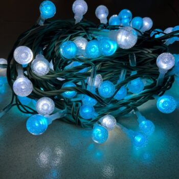 Waterproof string lights with IP65 weather protection technology"