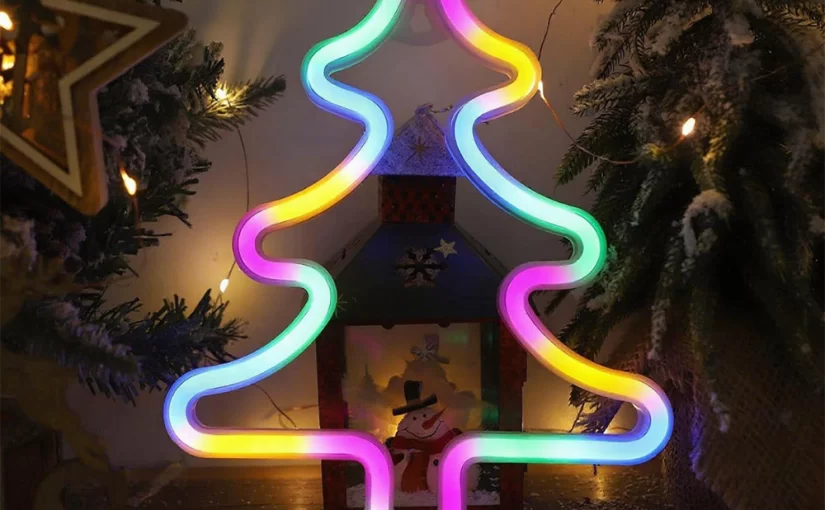 Christmas Tree Neon Light – Amazon’s Christmas hot-selling