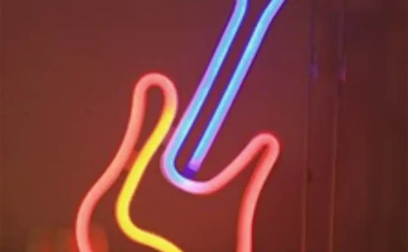Guitar Neon Light – LED Neon Guitar Sign for Bars & Wholesale Décor