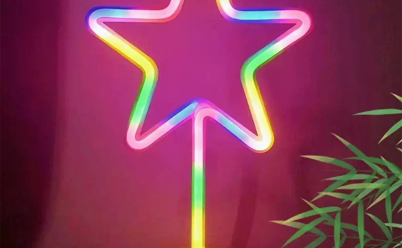 Star Neon Sign – Bulk Holiday Lighting for U.S. Retailers