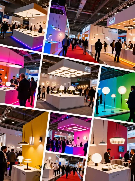 Overview of major global lighting exhibitions for B2B buyers.