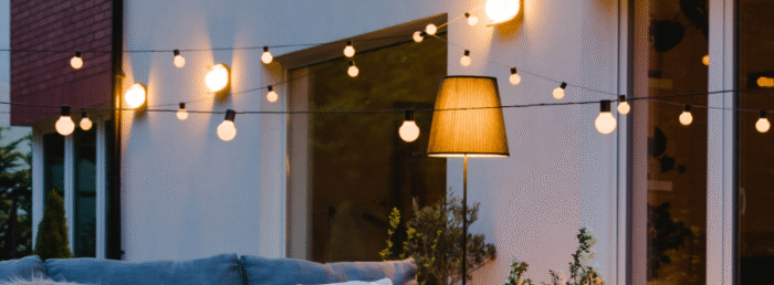 outdoor string lights
