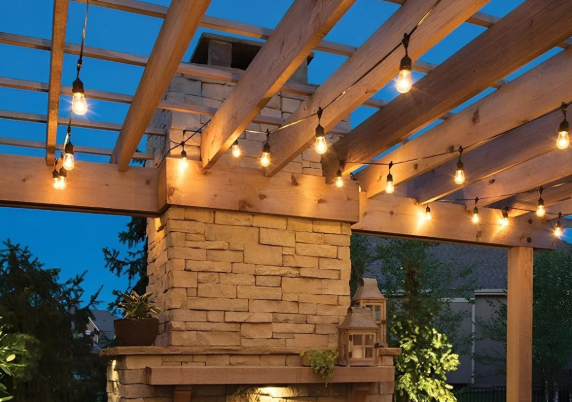 outdoor string lights
